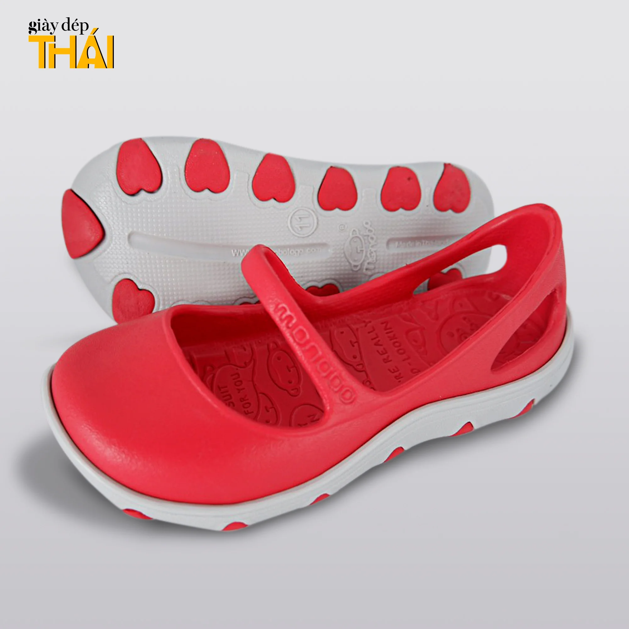 Giày nhựa trẻ em Thái Lan Monobo (Tammy trẻ em) - Ảnh 14